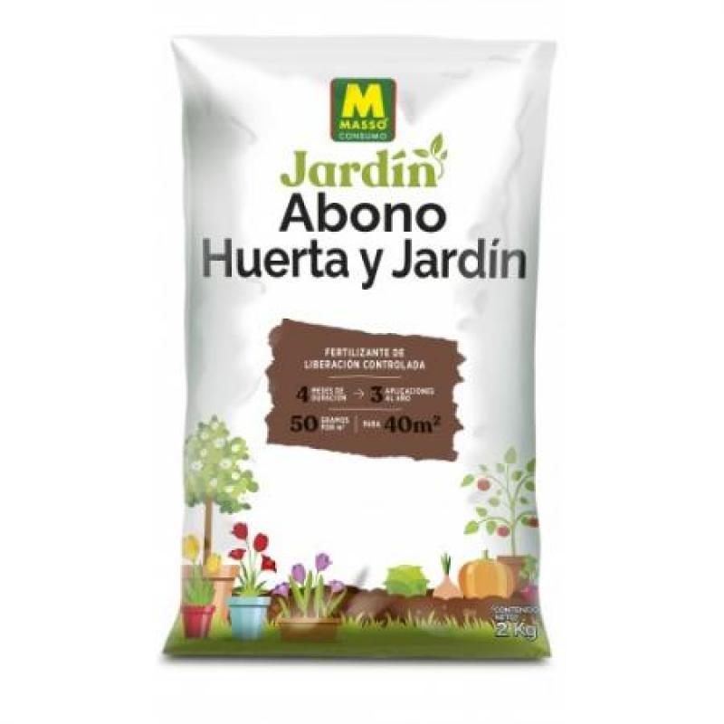 Abono huerta y jardin 2Kg.