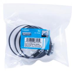 ABRAZADERA S/FIN INOX. 50-70MM bolsa 5ud