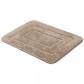 Alfombra Baño Polyester 45x75 cm. / Marron. Granel 1 unidad