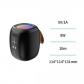 Altavoz inalámbrico portátil con mascarilla, color negro