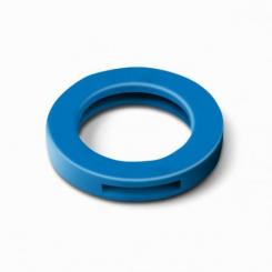 Anilla identificacion llave / Azul. Bolsa 50 uds.