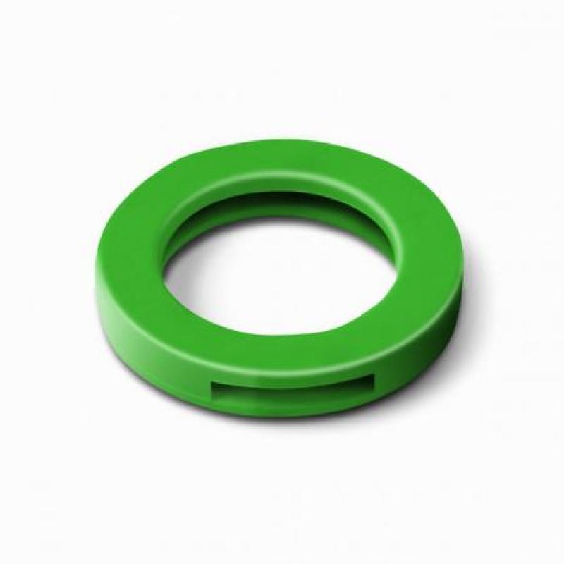 Anilla identificación llave / Verde. Bolsa 50 uds.