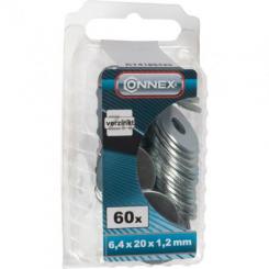 ARANDELA ZN 6,4X20X1,2MM (60)