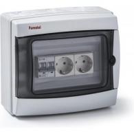 Armario IP65 2 Tomas TTL+ Magnetotérmico