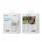 AURICULARES BLUETOOTH ESTUCHE COLOR BLANCO