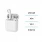 AURICULARES BLUETOOTH ESTUCHE COLOR BLANCO