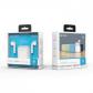 AURICULARES BLUETOOTH ESTUCHE COLOR BLANCO