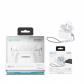 Auriculares In-Ear TWS Bluetooth en Blanco