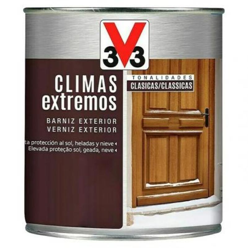 BARNIZ CLIMAS EXTREMOS TONALIDADES CLASICAS ROBLE CLARO 750ML