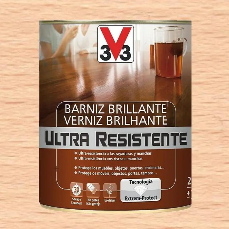 BARNIZ INTERIOR ULTRA RESISTENTE BRILLANTE 2.5L INCOLORO
