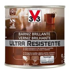 BARNIZ INTERIOR ULTRA RESISTENTE BRILLANTE 250ML SAPELI
