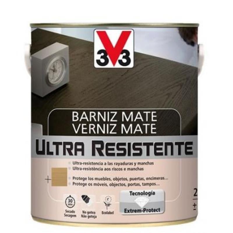 BARNIZ INTERIOR ULTRA RESISTENTE MATE 750ML ROBLE CLARO