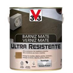 BARNIZ INTERIOR ULTRA RESISTENTE MATE 750ML ROBLE OSCURO