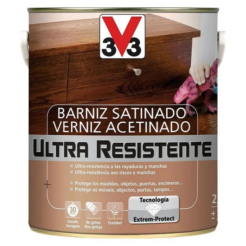 BARNIZ INTERIOR ULTRA RESISTENTE SATINADO 2.5L WENGUÉ