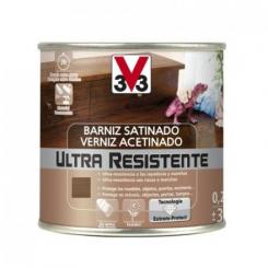 BARNIZ INTERIOR ULTRA RESISTENTE SATINADO 250ML NOGAL
