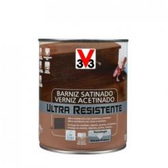 BARNIZ INTERIOR ULTRA RESISTENTE SATINADO 750ML WENGUE