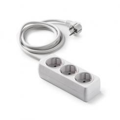 Base 3 tomas TT Cable 1,5 m.