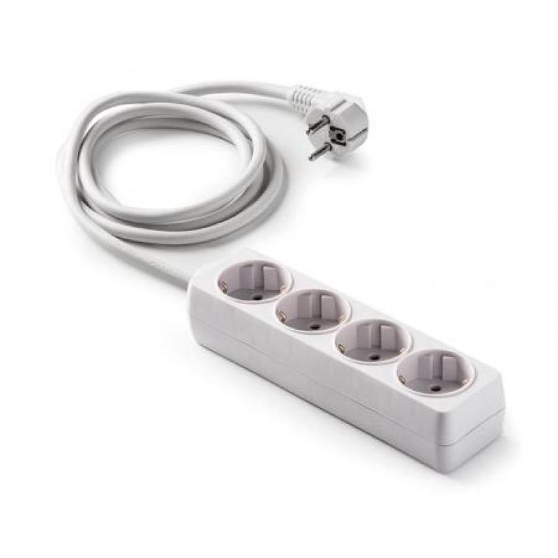 Base 4 tomas TT Cable 1,5 m.