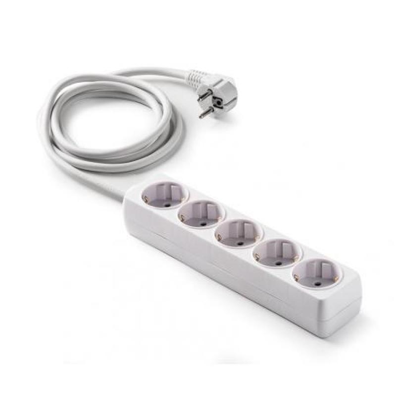 Base 5 tomas TT Cable 1,5 m.