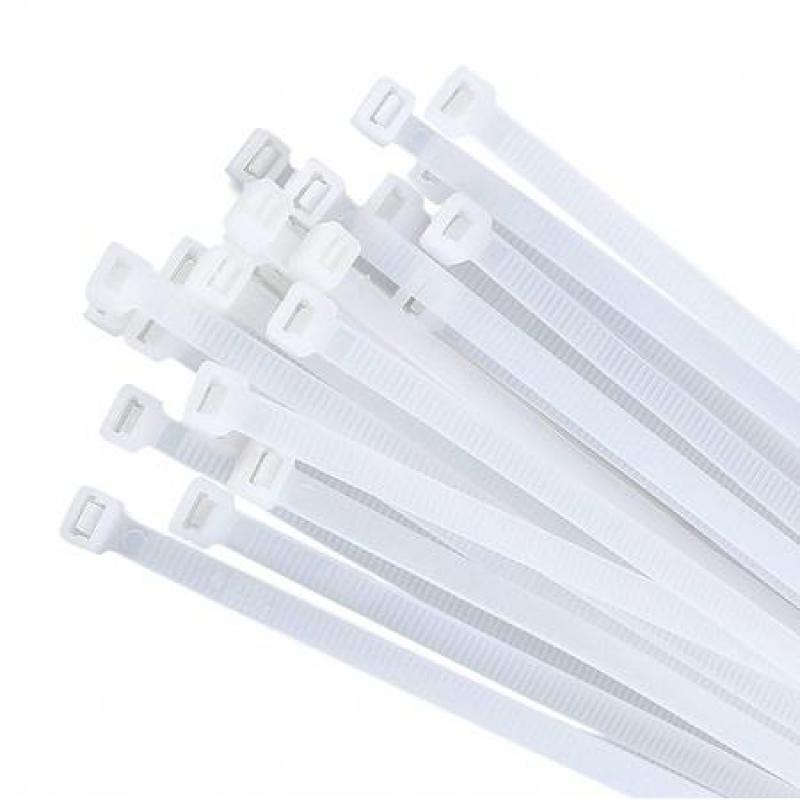 Brida blanca 360x4,8 50 Uds.