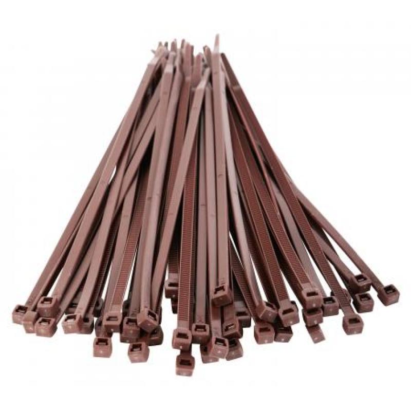 Brida marrón 200x3,6 50 Uds.