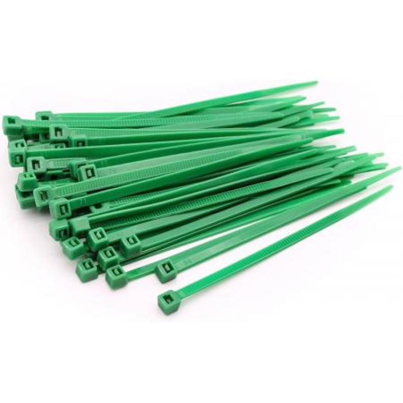 Brida verde 200x3,6 50 Uds.
