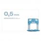 BSA021 CLIP 0,5 mm NOX (200uds)