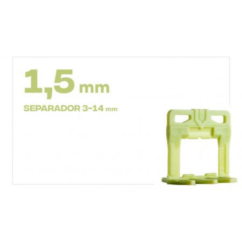 BSA022 CLIP 1,5 mm NOX (200uds)