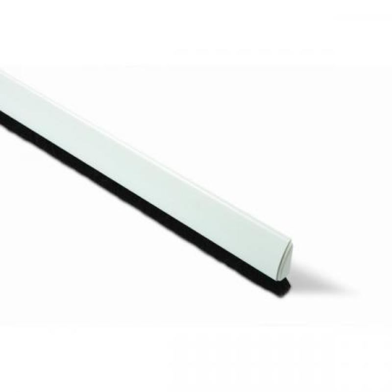Burlete Curvado. 100 cm. Pelo 13 mm Adhesivo / Blanco. Blister 1 tira