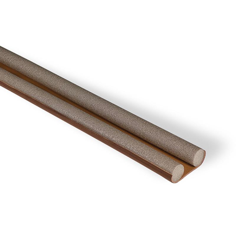 Burlete doble bajo puerta. Espuma 95cm