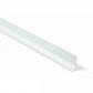 Burlete Goma bajo puerta. 100 cm. Adhes. / Blanco. Blister 1 tira