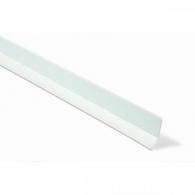 Burlete Goma bajo puerta. 100 cm. Adhes. / Blanco. Blister 1 tira