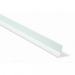 Burlete Goma bajo puerta. 100 cm. Adhes. / Blanco. Blister 1 tira