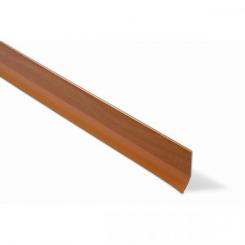 Burlete Goma bajo puerta. 100 cm. Adhes. / Madera clara. Blister 1 tira