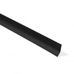 Burlete Goma bajo puerta. 100 cm. Adhes. / Negro. Blister 1 tira