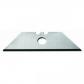 Caja 10 Hojas rascavidrios / Acero templado.Blister 1 ud