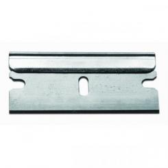 Caja 10 Hojas rascavidrios plano / Acero templado. Blister 1 ud.