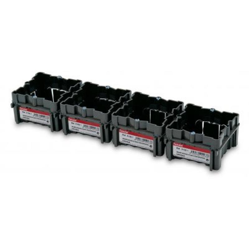 Caja empotrar 66x66 universal etiqueta individual