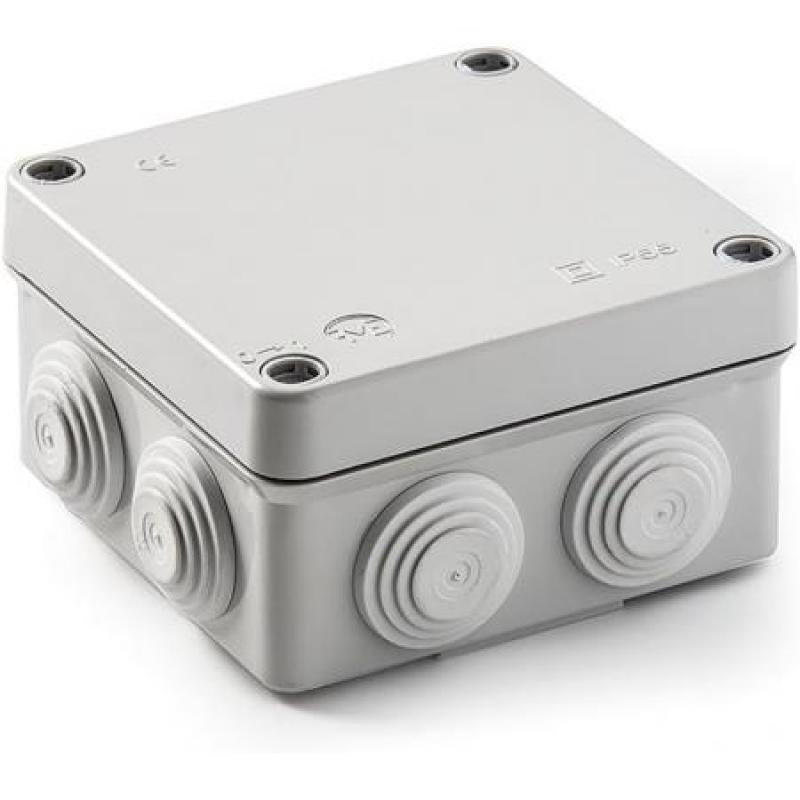 Caja estanca 100x100x55 con conos