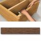 Canto embellecedor Adhesivo. 19 mm x 5 m / Madera nogal. Blister 1 rollo