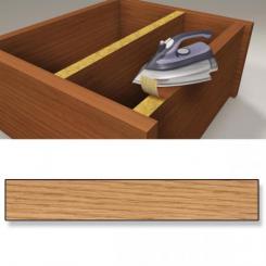 Canto embellecedor Preencolado. 22 mm x 5 m / Madera roble. Blister 1 rollo