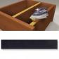 Canto embellecedor Preencolado. 22 mm x 5 m / Negro. Blister 1 rollo