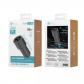 Cargador de Coche 2USB, PD 3.0 20W A+C Aluminio Tipo Pistola Gris CE