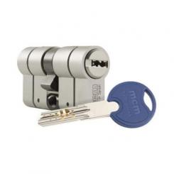 Cilindro seguridad SCX Plus Niquel Lv. Corta 35-35 anti-rotura