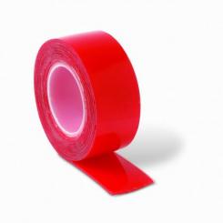 Cinta adhesiva 2 caras alta resist. 19 mm x1,5 m / Transparente. Blister 1 rollo