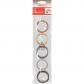 CINTA ADHESIVA DE PVC PACK 5 COLORES