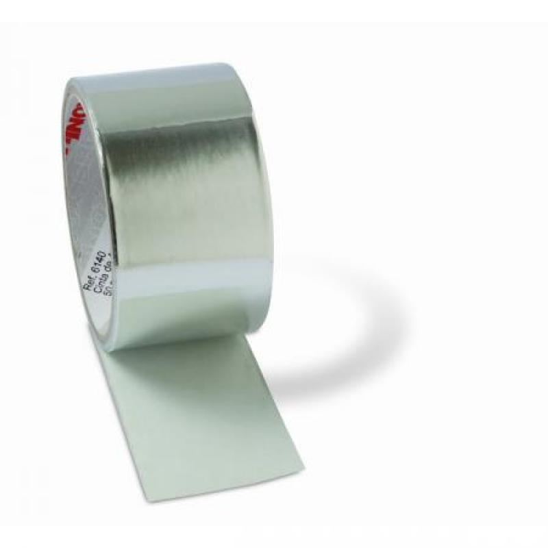 Cinta Aluminio. 50 mm x 5 m / Aluminio. Blister 1 rollo