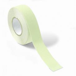 Cinta Antideslizante adhesiva. 25 mm x 5 m / Luminiscente. Blister 1 rollo