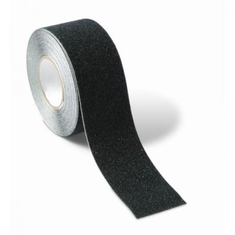 Cinta Antideslizante adhesiva. 40 mm x 5 m / Negro. Granel