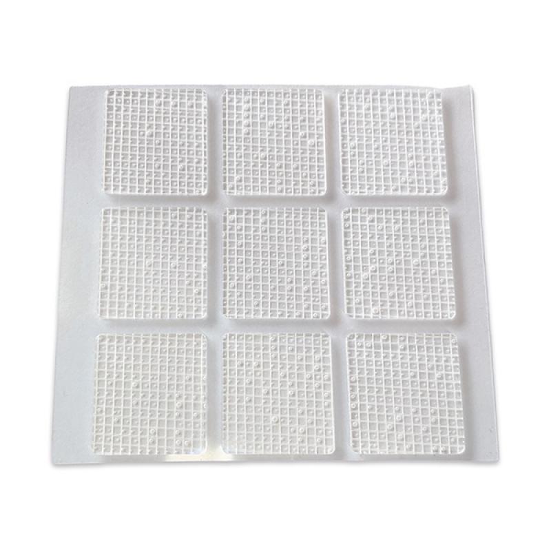 Cinta nano Pastilla nano adhesiva con malla 2 caras. 20x20mm con malla 2 caras. 19 mm x 2.5 m